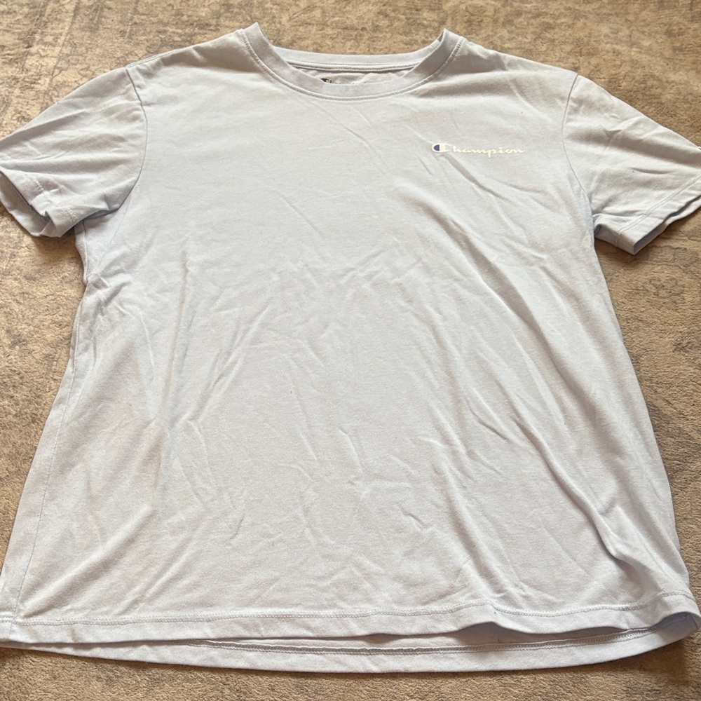 Champion Women's Light Blue Tee